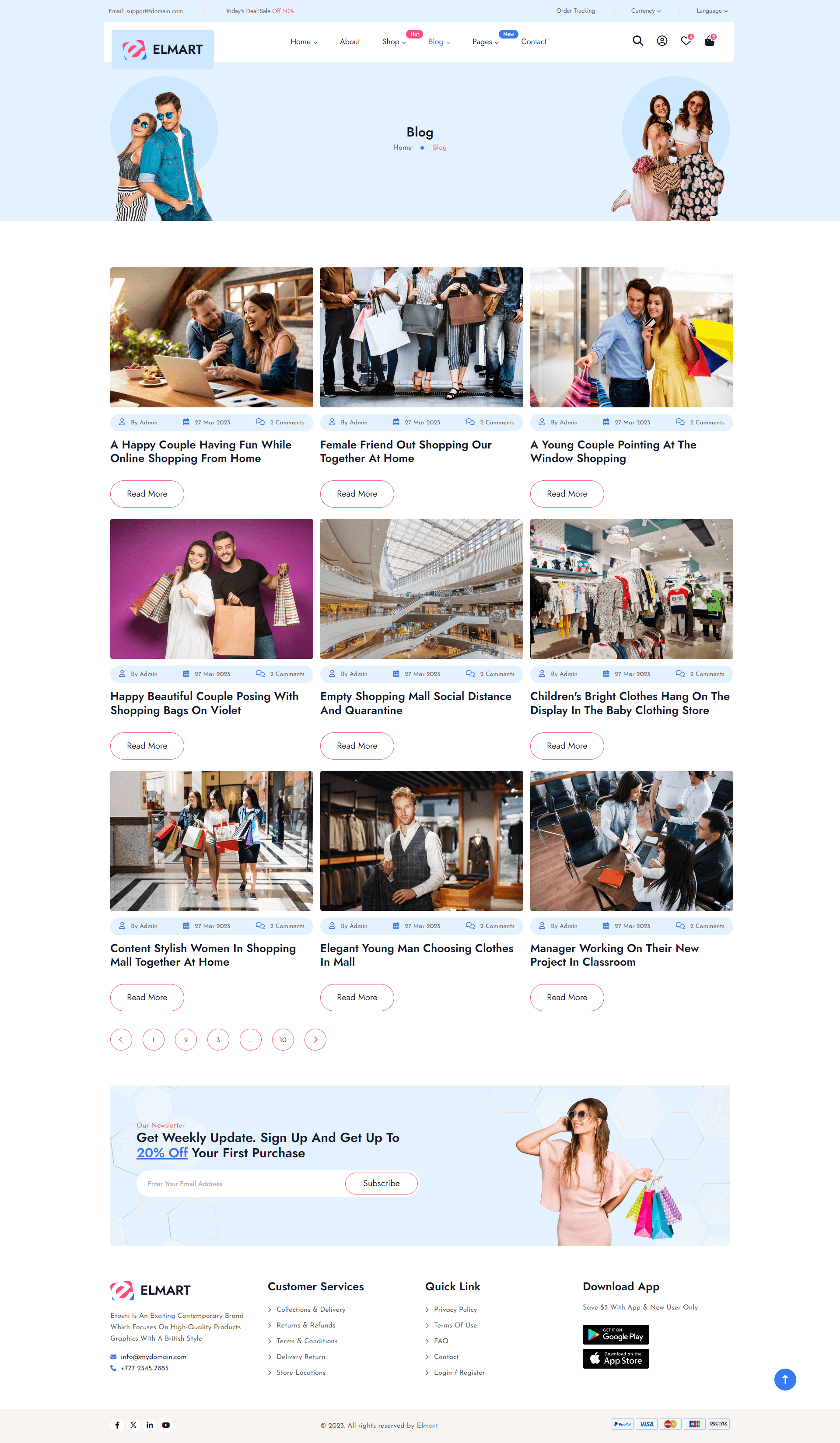 Blog No Sidebar