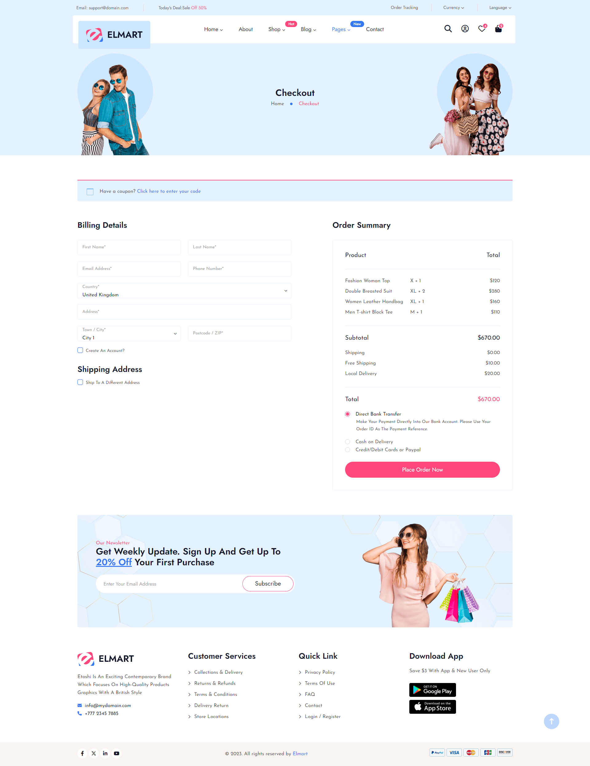 Checkout