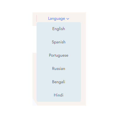 Change Language
