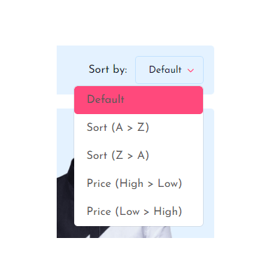 Product Sorting